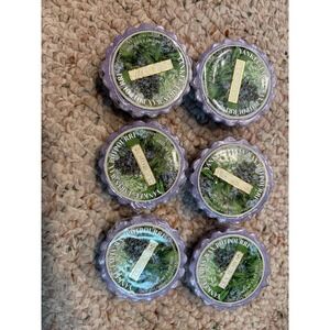 Yankee Candle LILAC BLOSSOMS Wax Potpourri Tart Melts, 0.8oz LOT OF 6 NOS